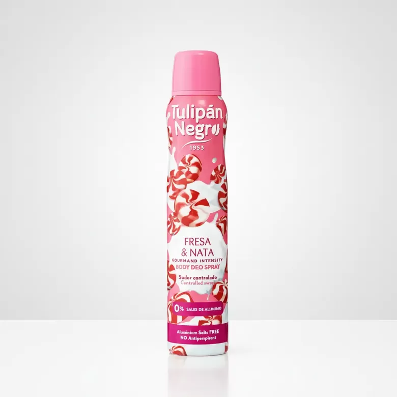 TULIPAN NEGRO izsmidzināms dezodorants STRAWBERRY CANDY, 200ml